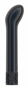 Черный мини-вибратор G-точки Jewel - 12 см. фото 1 — pink-kiss