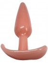 Телесная анальная пробка для ношения - 12 см. фото 3 — pink-kiss