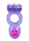 Фиолетовое эрекционное кольцо Rings Ringer фото 1 — pink-kiss