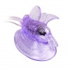 Стимулятор клитора с вакуумным массажем и вибрирующей бабочкой фото 3 — pink-kiss