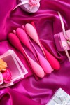 Набор из 6 розовых вагинальных шариков Eromantica K-ROSE фото 12 — pink-kiss