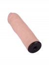 Черный пояс-трусики с насадкой "Гламур Dana" - 15,5 см. фото 4 — pink-kiss