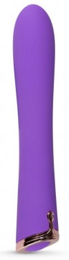 Фиолетовый вибратор The Duchess Thumping Vibrator - 20 см. фото 1 — pink-kiss