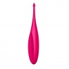 Ярко-розовый вибромассажёр для точечной стимуляции Twirling Fun фото 1 — pink-kiss