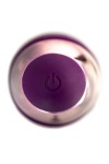 Фиолетовый клиторальный вибростимулятор FLO - 18,5 см. фото 12 — pink-kiss