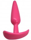 Розовая анальная пробка для ношения - 12 см. фото 2 — pink-kiss