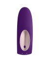 Фиолетовый вибратор для пар Satisfyer Double Plus Remote с пультом ДУ фото 5 — pink-kiss