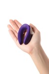 Фиолетовый вибратор для пар Satisfyer Double Plus Remote с пультом ДУ фото 6 — pink-kiss