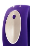 Фиолетовый вибратор для пар Satisfyer Double Plus Remote с пультом ДУ фото 12 — pink-kiss