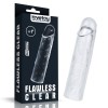 Прозрачная насадка-удлинитель Flawless Clear Penis Sleeve Add 1 - 15,5 см. фото 2 — pink-kiss