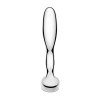 Стальной стимулятор простаты Stainless Steel Prostate Plug - 11,5 см. фото 4 — pink-kiss