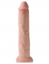 Телесный фаллоимитатор-гигант на присоске 13" Cock - 33 см. фото 1 — pink-kiss