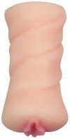 Телесный мастурбатор-вагина X-Basic Pocket Pussy без вибрации фото 3 — pink-kiss