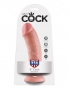 Реалистичный фаллоимитатор 8" Cock на присоске - 20,3 см. фото 5 — pink-kiss