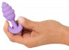 Фиолетовая анальная втулка Mini Butt Plug - 7,5 см. фото 6 — pink-kiss