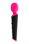 Черно-розовый вибростимулятор ASTER - 19,5 см. фото 4 — pink-kiss