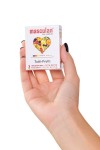 Жёлтые презервативы Masculan Ultra Tutti-Frutti с фруктовым ароматом - 3 шт. фото 3 — pink-kiss