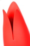 Красный вибратор Satisfyer Power Flower с лепестками - 18,8 см. фото 4 — pink-kiss