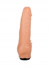 Телесная насадка-фаллос с шипами для массажа клитора - 17,8 см. фото 2 — pink-kiss
