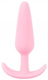 Розовая анальная втулка Mini Butt Plug - 8,4 см. фото 1 — pink-kiss
