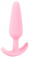 Розовая анальная втулка Mini Butt Plug - 8,4 см. фото 3 — pink-kiss