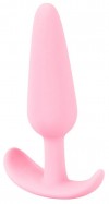 Розовая анальная втулка Mini Butt Plug - 8,4 см. фото 4 — pink-kiss
