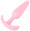 Розовая анальная втулка Mini Butt Plug - 8,4 см. фото 5 — pink-kiss