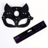 Оригинальная черная маска «Кошка» с ушками фото 5 — pink-kiss
