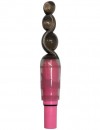 Чёрный анальный вибратор - 19 см. фото 1 — pink-kiss
