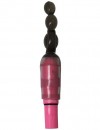 Чёрный анальный вибратор - 19 см. фото 2 — pink-kiss