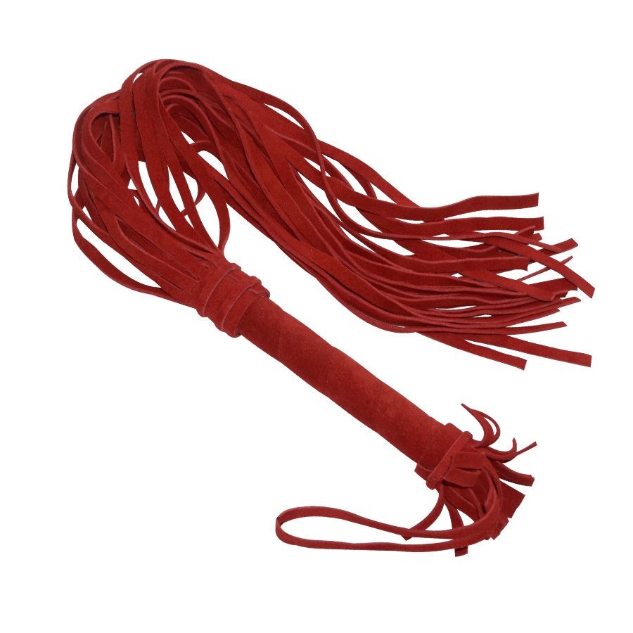 Красная плеть «Королевский велюр» - 65 см. фото 1 — pink-kiss