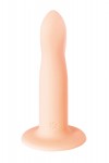 Телесный нереалистичный дилдо Stray - 16,6 см. фото 3 — pink-kiss