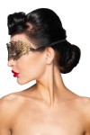 Золотистая карнавальная маска "Денеб" фото 2 — pink-kiss