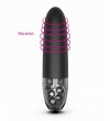 Черный вибратор с электростимуляцией Sleak Freak - 14 см. фото 3 — pink-kiss