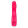 Розовый вибратор-кролик Rechargeable Mini Rabbit Vibrator - 15,2 см. фото 2 — pink-kiss