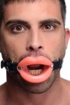 Кляп в форме губ Sissy Mouth Gag фото 5 — pink-kiss