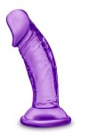 Фиолетовый фаллоимитатор на присоске SWEET N SMALL 4INCH DILDO - 11,4 см.  фото 2 — pink-kiss