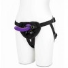 Фиолетовый поясной фаллоимитатор Strap on Harness & 5in Dildo Set - 12,25 см. фото 3 — pink-kiss