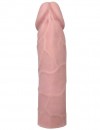 Телесный гнущийся фаллоимитатор из ультраскин - 16,5 см. фото 2 — pink-kiss