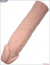 Телесный гнущийся фаллоимитатор из ультраскин - 16,5 см. фото 5 — pink-kiss