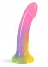 Фаллоимитатор из жидкого силикона Dildolls Stargazer - 17,6 см. фото 1 — pink-kiss
