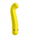 Желтый перезаряжаемый вибратор Raffi - 17,1 см. фото 2 — pink-kiss