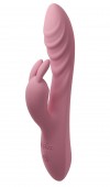 Розовый перезаряжаемый вибратор-кролик Thai - 20,6 см. фото 1 — pink-kiss
