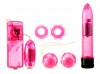 Розовый вибронабор Classic Crystal Couples фото 1 — pink-kiss
