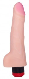 Вибростимулятор-фаллос из неоскин ART-Style №15 - 19 см. фото 1 — pink-kiss