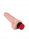 Вибростимулятор-фаллос из неоскин ART-Style №15 - 19 см. фото 5 — pink-kiss