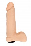Насадка-фаллос для трусиков с плугом - 19 см. фото 1 — pink-kiss