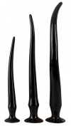 Набор из 3 длинных анальных пробок Super Long Flexible Butt Plug Set фото 1 — pink-kiss