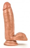 Фаллоимитатор-мулат с присоской Loverboy Manny The Fireman - 17,8 см. фото 1 — pink-kiss