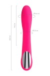 Розовый нереалистичный вибратор JOS Twig - 20,5 см. фото 13 — pink-kiss